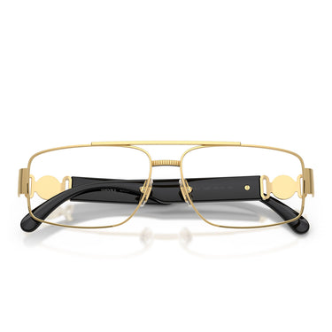 Versace Occhiali da Vista VE1317 1002 Oro Trasparente Uomo 5