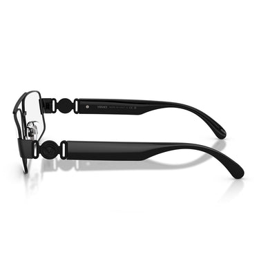 Versace Occhiali da Vista VE1317 1436 Nero Opaco Trasparente Uomo 3