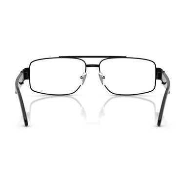 Versace Occhiali da Vista VE1317 1436 Nero Opaco Trasparente Uomo 4