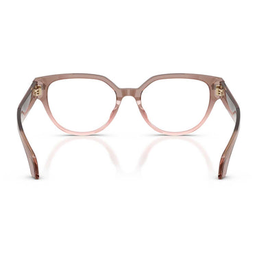 Versace Occhiali da Vista VE3394D 5435 Marrone Sfumato Rosa/Trasparente Donna 3