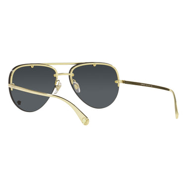 Versace Okulary Przeciwsłoneczne VE2231 100287 Złoto/Ciemny Szary Unisex 4