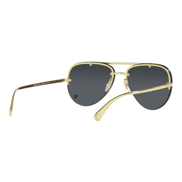 Versace Okulary Przeciwsłoneczne VE2231 100287 Złoty/Ciemnoszary Unisex 5