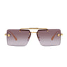 Versace Okulary Przeciwsłoneczne VE2245 10028H Złoto/Fioletowy Gradient Unisex