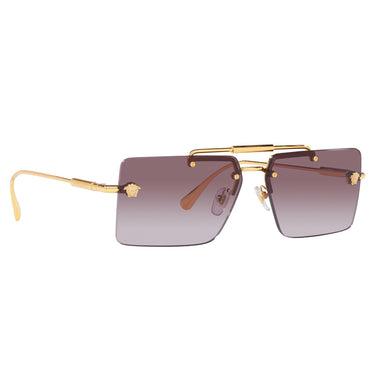 Versace Okulary Przeciwsłoneczne VE2245 10028H Złoto/Fioletowy Gradient Unisex 8