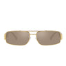 Versace Okulary Przeciwsłoneczne VE2257 10025A Złoto/Złoto Lustro Unisex