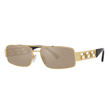 Versace Okulary Przeciwsłoneczne VE2257 10025A Złoto/Złoto Lustro Unisex 2
