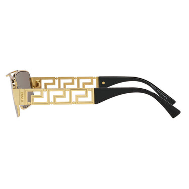 Versace Okulary Przeciwsłoneczne VE2257 10025A Złoto/Złoto Lustro Unisex 3