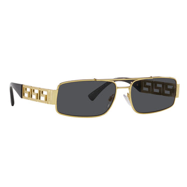 Versace Okulary Przeciwsłoneczne VE2257 ​100287 Złoto/Ciemny Szary Unisex 7