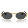 Versace Gafas de Sol VE2264 100287 Oro/Gris Oscuro Unisex