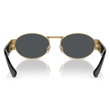 Versace Okulary Przeciwsłoneczne VE2264 100287 Złoto/Ciemny Szary Unisex 3