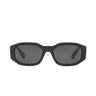 Versace Okulary Przeciwsłoneczne VE4361 GB1/87 Biggie Czarny/Ciemnoszary Unisex