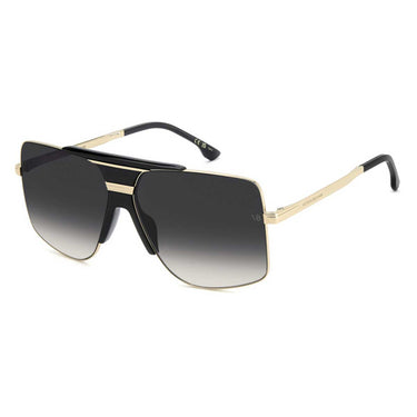 Victoria Beckham Occhiali da Sole VB 7006/S 2M29O Nero Oro/Grigio Sfumato Donna 2