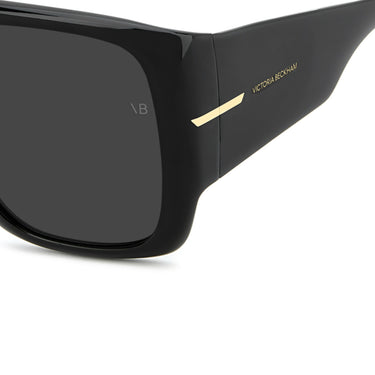  Victoria Beckham Occhiali da Sole VB 7007 S 807IR Nero Grigio Scuro Donna 4