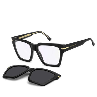 Victoria Beckham Occhiali da Vista VB 7009/C 807 Nero/Trasparente Con Clip Polarizzata Donna 2