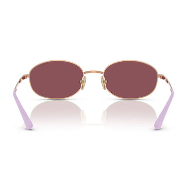 Vogue Occhiali da Sole VO4323S 51525Q Oro Rosè Viola Donna Polarizzati 4