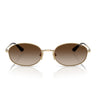 Vogue Occhiali da Sole VO4323S 848 13 Oro Pallido Marrone Scuro Sfumato Donna