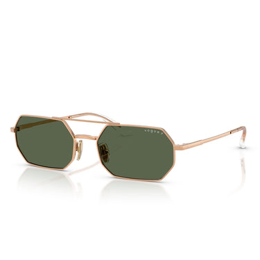 Vogue Occhiali da Sole VO4329S 51529A Oro Pallido/Verde Scuro Donna Polarizzati 1