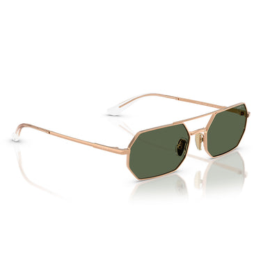Vogue Occhiali da Sole VO4329S 51529A Oro Pallido/Verde Scuro Donna Polarizzati 5