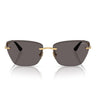 Vogue Occhiali da Sole VO4332S 280/87 Oro/Grigio Fumo Donna