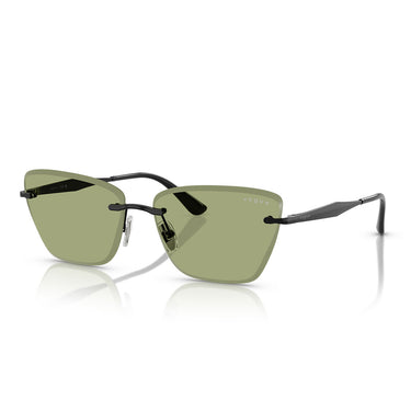 Vogue Occhiali da Sole VO4332S 352 82 Nero Verde Donna  2
