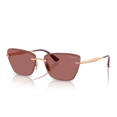 Vogue Occhiali da Sole VO4332S 515269 Oro Rosè/Violetto Scuro Donna 1