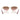 Vogue Occhiali da Sole VO4339S 515214 Oro Rosè Rosa Sfumato Marrone Donna 4