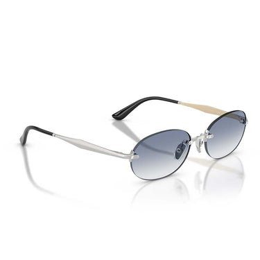 Vogue Occhiali da Sole VO4342S 323/19 Argento/Trasparente Sfumato Azzurro Donna 5