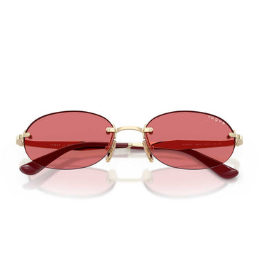 Vogue Occhiali da Sole VO4342S 848/75 Oro Pallido/Rosso Donna 5
