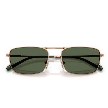 Vogue Occhiali da Sole VO4346S 51529A Oro Rosè Verde Scuro Uomo Polarizzati 5