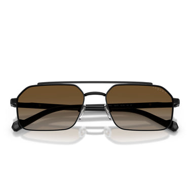 Vogue Occhiali da Sole VO4356S 352 T5 Nero Grigio Sfumato Marrone Uomo Polarizzati  6