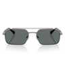 Vogue Occhiali da Sole VO4356S 518781 Gunmetal Grigio Scuro Uomo Polarizzati  