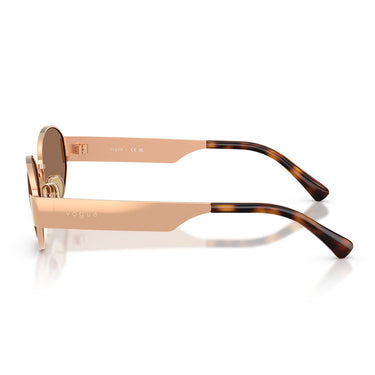 Vogue Occhiali da Sole VO4362S 515273 Oro Rosé Marrone Scuro Donna 3