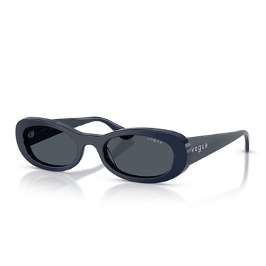 Vogue Occhiali da Sole VO5582S 324087 Blu Pieno Grigio Scuro Donna 2