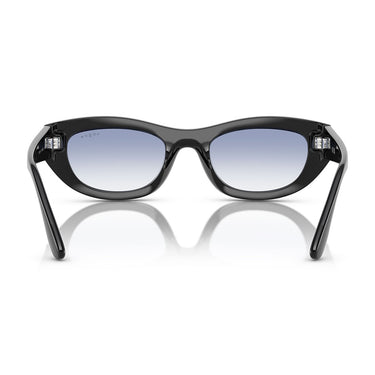 Vogue Occhiali da Sole VO5616S W44 19 Nero Trasparente Sfumato Azzurro Donna  4