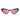 Vogue Occhiali da Sole VO5637SU 2386F6 Marrone Chiaro Rosa Scuro Specchiato Donna