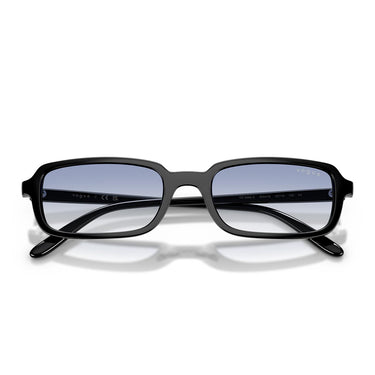 Vogue Occhiali da Sole VO5666S W44/19 Nero/Trasparente Sfumato Azzurro Donna 5