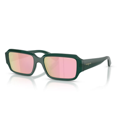 Vogue Occhiali da Sole VO5693SU 32824Z Verde Opale Grigio Specchiato Donna 2