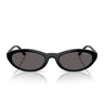 Vogue Occhiali da Sole VO5697SU W44 87 Nero Grigio Fumo Donna 
