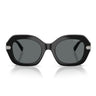 Vogue Occhiali da Sole VO5706SB W44 81 Nero Grigio Scuro Donna Polarizzati 