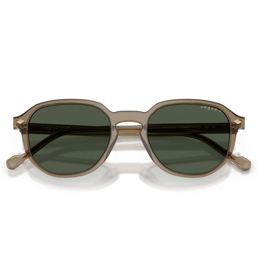 Vogue Occhiali da Sole VO5707S 32939A Marrone Trasparente Verde Scuro Uomo Polarizzati  5