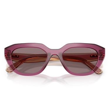 Vogue Occhiali da Sole VO5711S 32277N Viola Trasparente/Violetto Scuro Donna