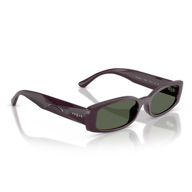 Vogue Occhiali da Sole VO5725SU 242671 Violetto Pieno/Verde Scuro Donna 5
