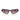 Vogue Occhiali da Sole VO5726SU 242670 Viola Pieno Giallo Sfumato Viola Donna 