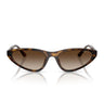 Vogue Occhiali da Sole VO5726SU W65613 Marrone Scuro Marrone Sfumato Donna 