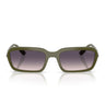 Vogue Occhiali da Sole VO5744S 318536 Verde Militare Rosa Sfumato Grigio Donna 