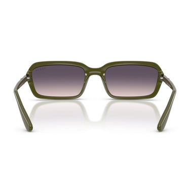 Vogue Occhiali da Sole VO5744S 318536 Verde Militare Rosa Sfumato Grigio Donna 4