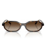 Vogue Occhiali da Sole VO5749S W65613 Marrone Scuro Marrone Sfumato Donna 