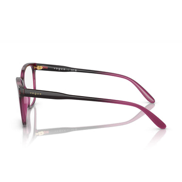 Vogue Prescription Glasses VO5518 2989 Dark Cherry Red Transparent/Transparent Women's