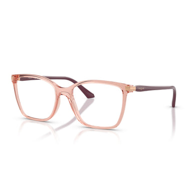 Vogue Prescription Glasses VO5654 2864 Dark Pink Transparent/Transparent Women's