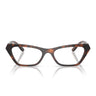 Vogue Occhiali da Vista VO5670 2718 Marrone Scuro Totale Trasparente Donna 